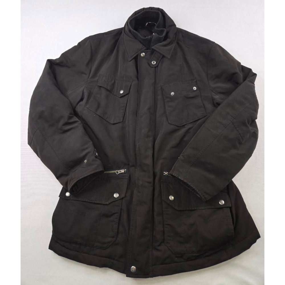 Women's Alfred Sung Black Utility Jacket Size L